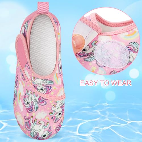 Toddler Water Shoes for Kids Boys Girls，Swim Quick Dry Aqua Socks Little Kid Baby Youth Children Non-Slip for Beach Pool Outdoor Sports Walking2