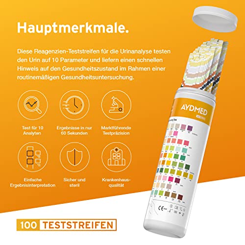 Urinteststreifen Aydmed – 100 Stück für die Urinanalyse