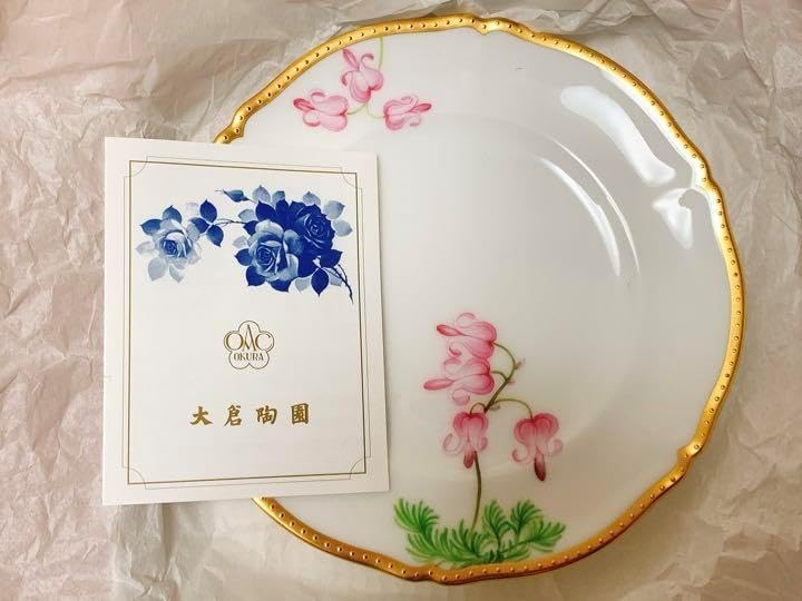 【新品未使用】大倉陶園　100周年記念作品　百花譜（ひゃっかふ）プレート 大倉陶園 100周年記念作品 百花譜（ひゃっかふ）プレート 特集