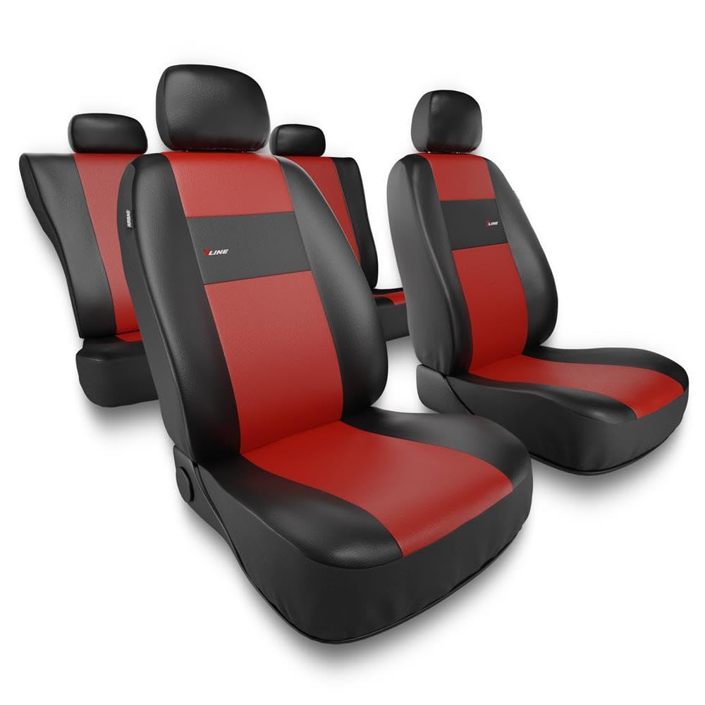 Housses De Sièges Auto Pour Peugeot 207 (2006-2013) - Kit Complet 5 Pièces - Compatible Airbag - Protection Et Style