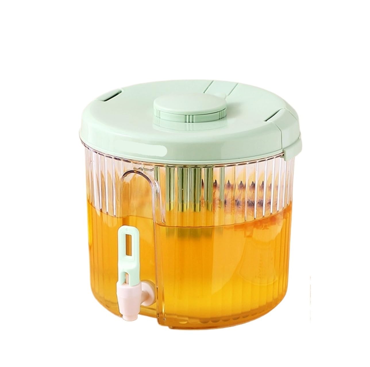 Distributeur de vin Domestique Beer Tower 4 L avec Robinet (Vert)