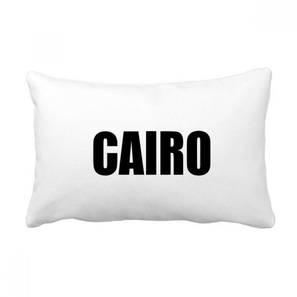 Coussin Égypte multicolore 16x24 pouces jeté de canapé et oreiller déco salon