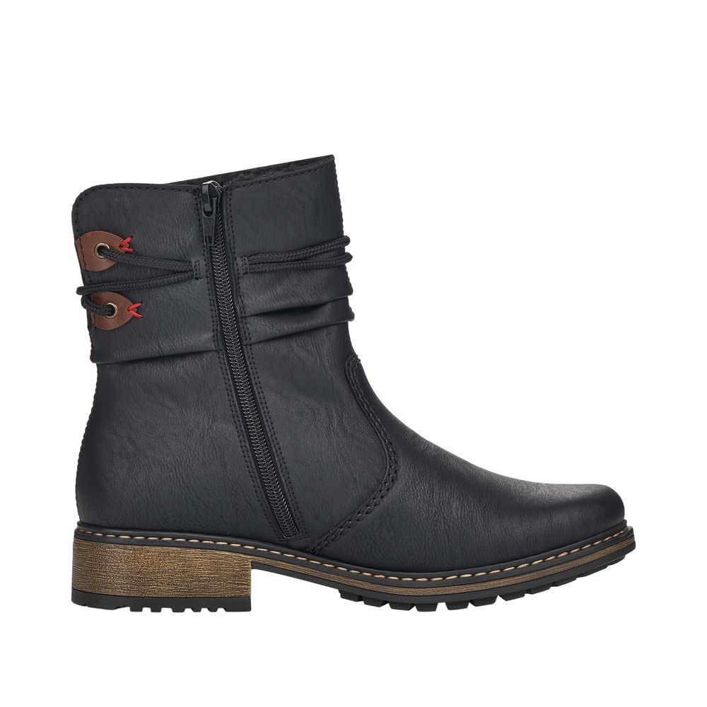 Rieker Damen Biker Boots Z68M1, Frauen Stiefeletten