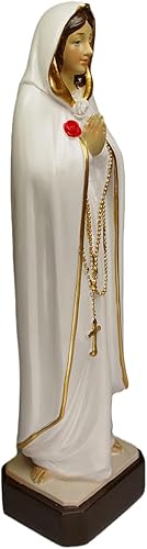 Miniatura 5 de Estatua Virgen Rosa Mistica de 7.5 pulgadas, estatua de Santa Rosa