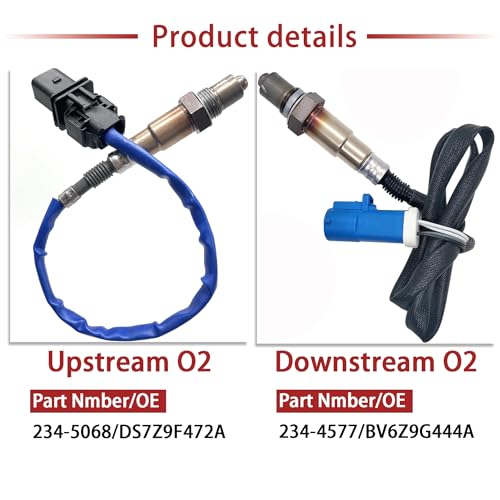 2 Piezas Sensor de Oxígeno Compatible Ford Escape 2013-2016 miniatura 4