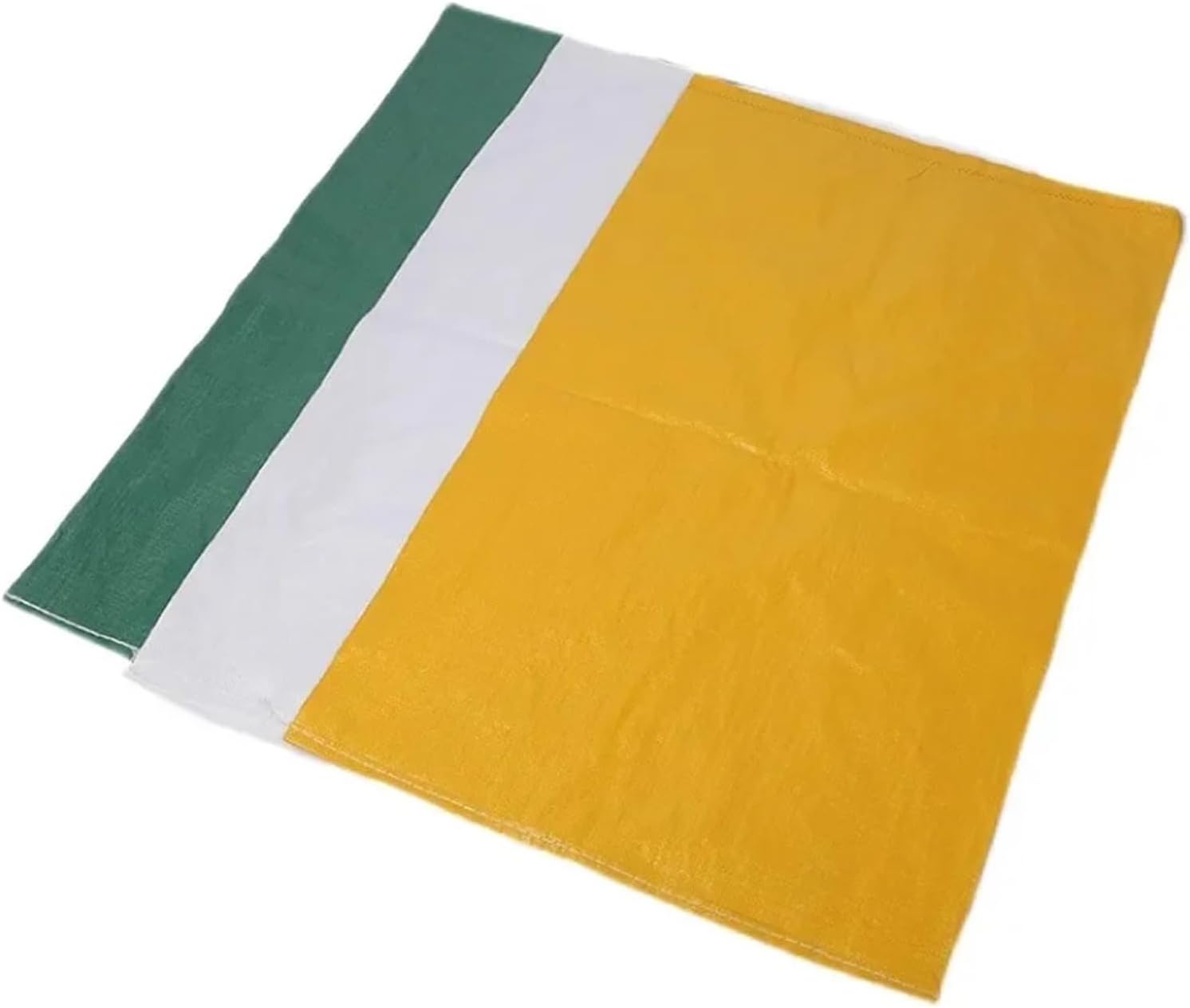 10pcs Waterproof Woven Bags(50x80cm,Green)