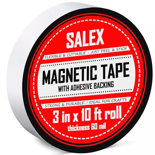 Bandes magnétiques adhésives puissantes avec rouleau de ruban épais 60 mm