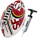 Franklin Sports NFL Air Tech Mini Football - 8.5" - San Francisco 49ers