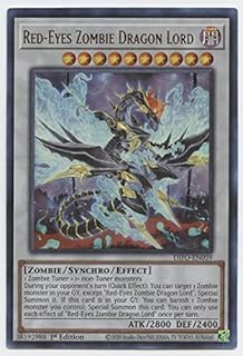 Red-Eyes Zombie Dragon Lord - DIFO-EN039 - Ultra Rare - 1st Edition