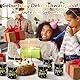 Xialvyu 12 Stück Windlichter Tischdeko Schön Geburtstagsdeko Tisch Happy Birthday Schwarz Gold Tischdeko Geburtstag Wiederverwendbar Windlichter Deko für Teelichter oder Kerzen