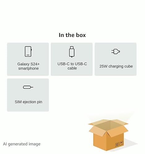 Amazon.com: Samsung Galaxy S24+ Plus 5G, 256GB + 12GB RAM, Onyx