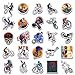 50 Pack Pcs BMX Bike Stickers for Water Bottles Waterproof Vinyl Laptop Luggage Scrapbooking Transportation Biking Sticker Packs Bulk Set Teens Adults Boys Aesthetic Small Decals