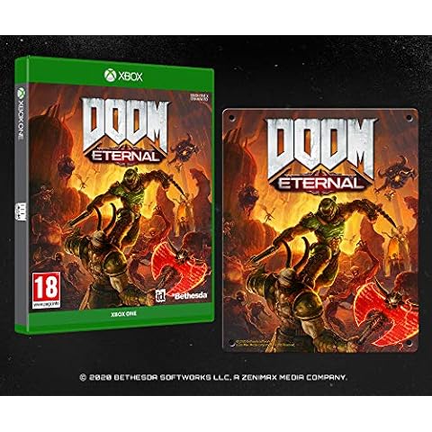 DOOM Eternal with Steel Poster for Xbox One Cover
