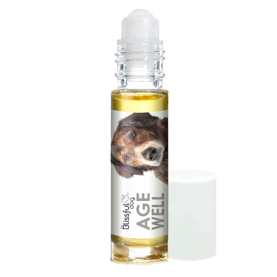 The Blissful Dog Mixed Breed Age Well Dog Aromatherapy Roll-On Bottle for Your Dog's Peaceful Ageing