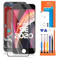 Bildschirm für iPhone 8 / SE 2020 LCD Display für iPhone 8 A1863 A1905 A1906 LCD Screen für iPhone SE 2020 A2275 A2296 4,7 Zoll Bildschirm Ersatz Digitizer Assembly + Reparatur, Schwarz Incell