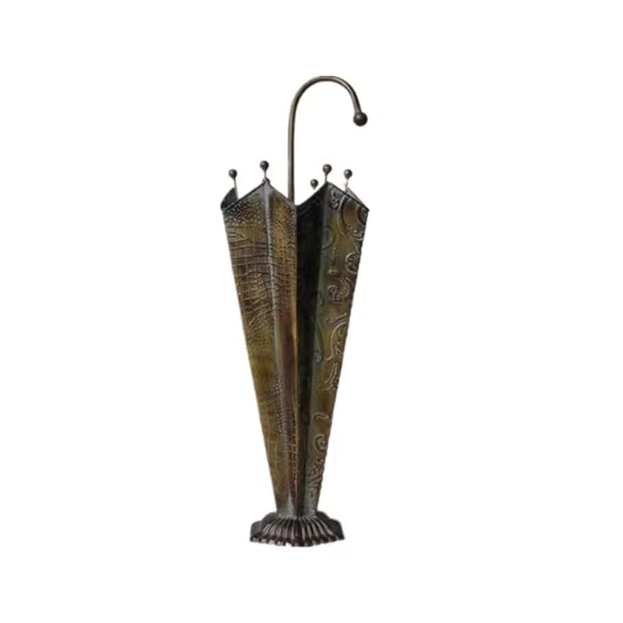 【送料無料】Industrial Vintage Umbrella Stand Amazon.com: WUNMSKZR Vintage Cast Iron Umbrella Stand Rack
