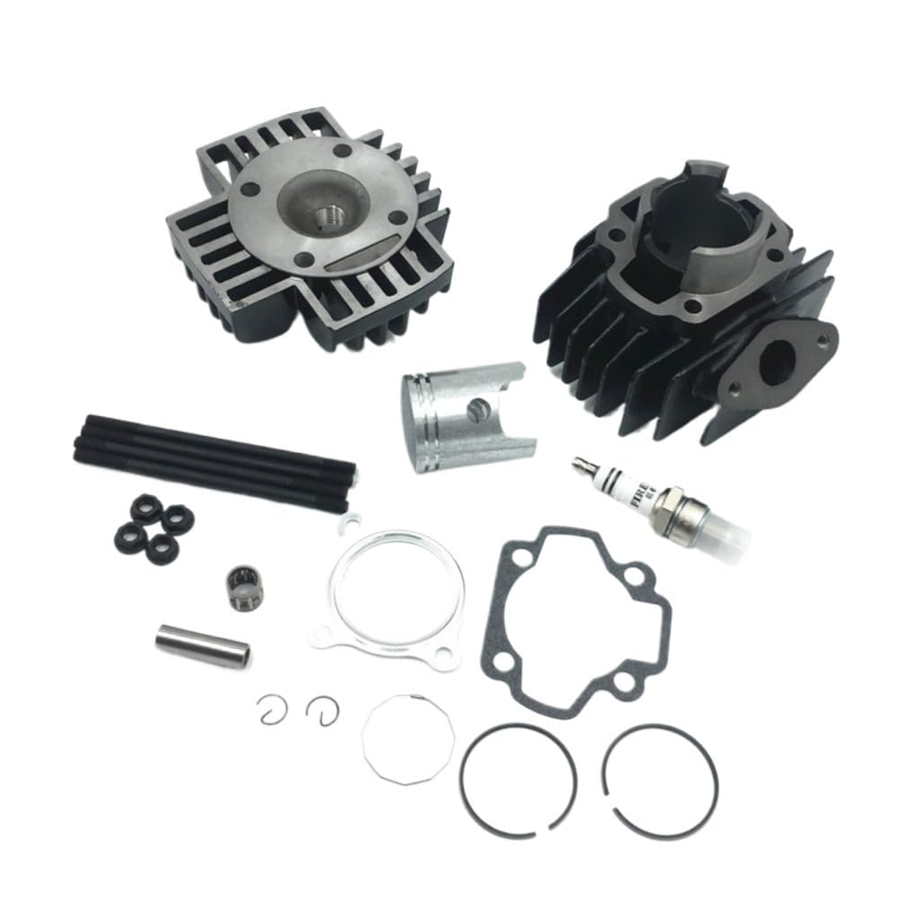 Cilindro de Yamaha PW50 y kit de extremo de culata con junta de pistón 1981-2018 4