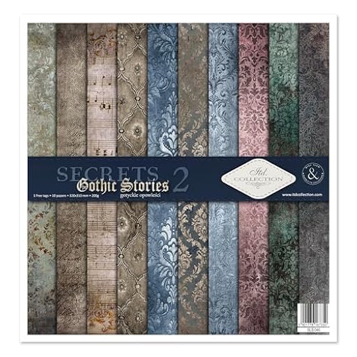 ITD Collection - Paquete de scrapbooking de 12 x 12 pulgadas, papel de scrapbooking, papel decorativo, decoupage, fabricación de tarjetas, tamaño de papel - 310 x 320 mm (SLS-040- HS code 48025890) | Ya disponible en tu tienda friki favorita! En mundofriki.es!