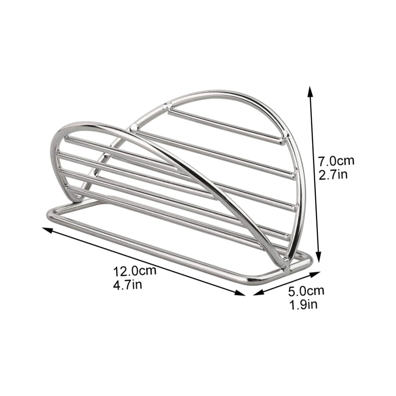 UTHCLO Stainless Steel Taco Rack Taco Display Stand for Burritos Tacos and More Compact for for Home and Restaurant Use