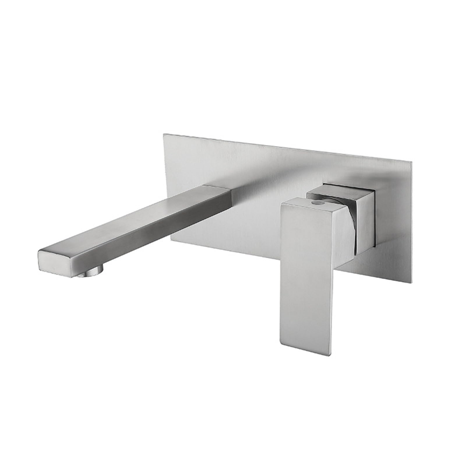 Robinet d'évier de salle de bain mural pour transformer votre routine matinale avec style noir brossé