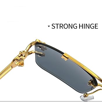 【RAJAS】Venus Smaile Amazon.com: Vintage Rimless Sunglasses Women Luxury