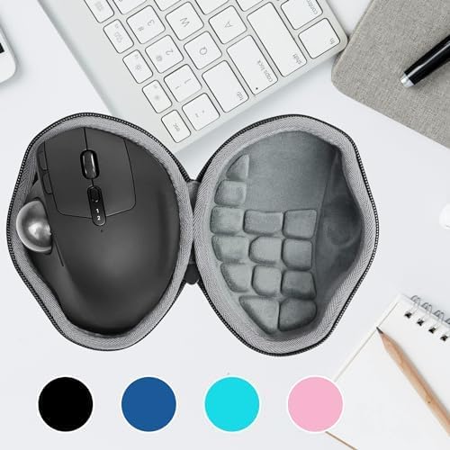 co2CREA Hard Case Replacement for Logitech MX Ergo / Ergo M575 Wireless Trackball Mouse (Pink Case) - Image 6