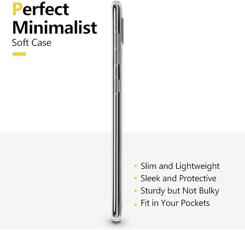 Miniatura 6 de Funda transparente para Galaxy A20, ultra delgada y delgada para Galaxy A30M10S, silicona TPU flexible, resistente a los arañazos, piel suave, a