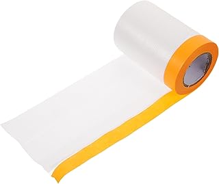 Uonlytech 1 Rolo De Tinta Spray Filme De Proteção De Tinta De Plástico Filme Protetor De Tinta Para Carros Suprimentos De Pintura Para Melhoria Da Casa Filme De Proteção De Parede Filme De