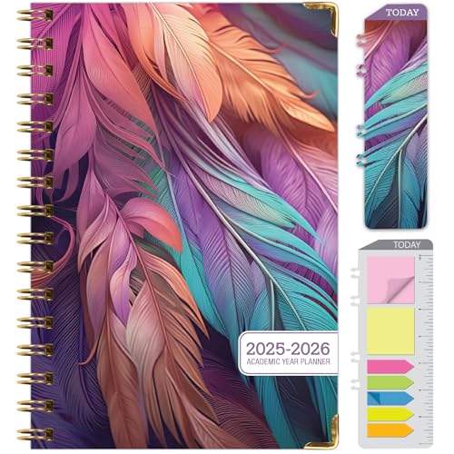 HARDCOVER Academic Year 2025-2026 Planner: (June 2025 Through July 2026) 5.5