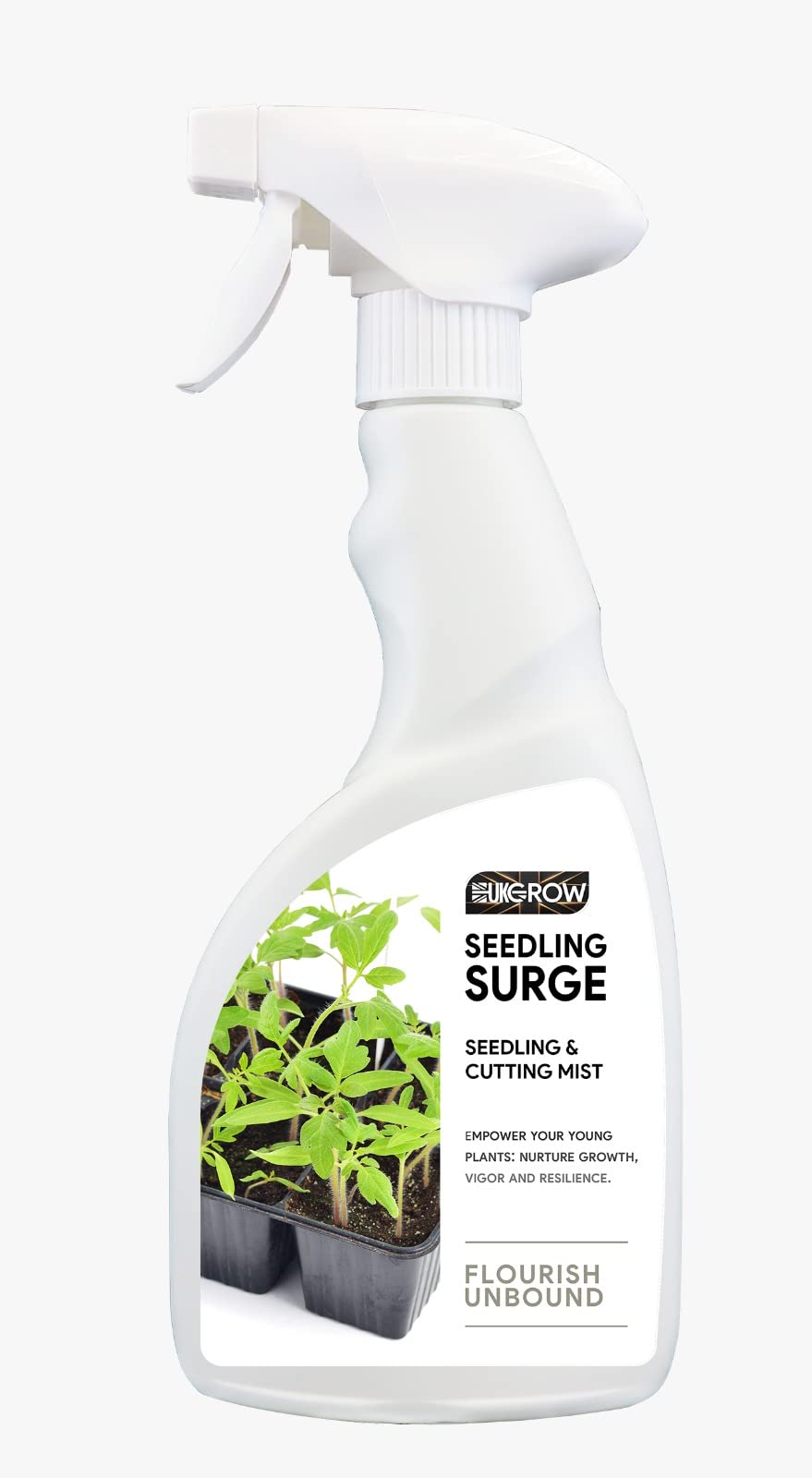 UK GROW 1L Seedling and Cutting Specialised Foliar Spray - Boost Growth, Health, and Yield of Your Plants (1Ltr, Seedling and Cutting Foliar Myst)