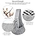 CUBY Dog and Cat Sling Carrier - Hands Free Reversible Pet Papoose Bag - Soft Pouch and Tote Design - Suitable for Puppy, Small Dogs Cats Outdoor (Classic Grey)