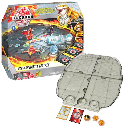 Bakugan 'Geogan Rising' Arena, Battle Matrix, zerlegbares Spielfeld mit...