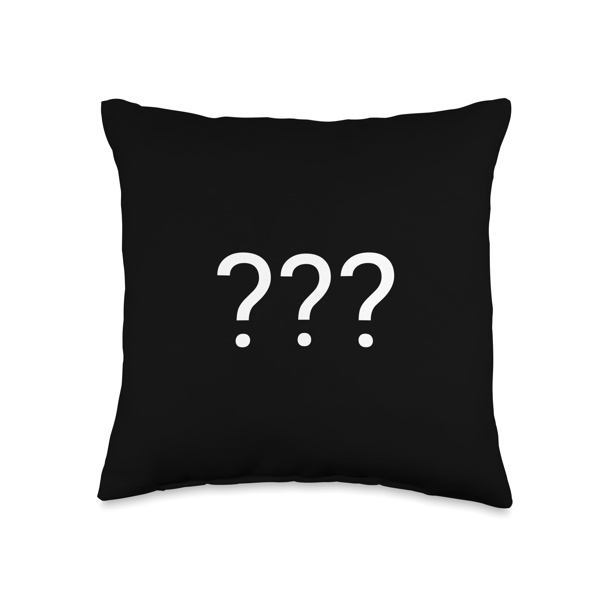 Photo 1 of ??? | 3 Question Marks Throw Pillow, 3 pack