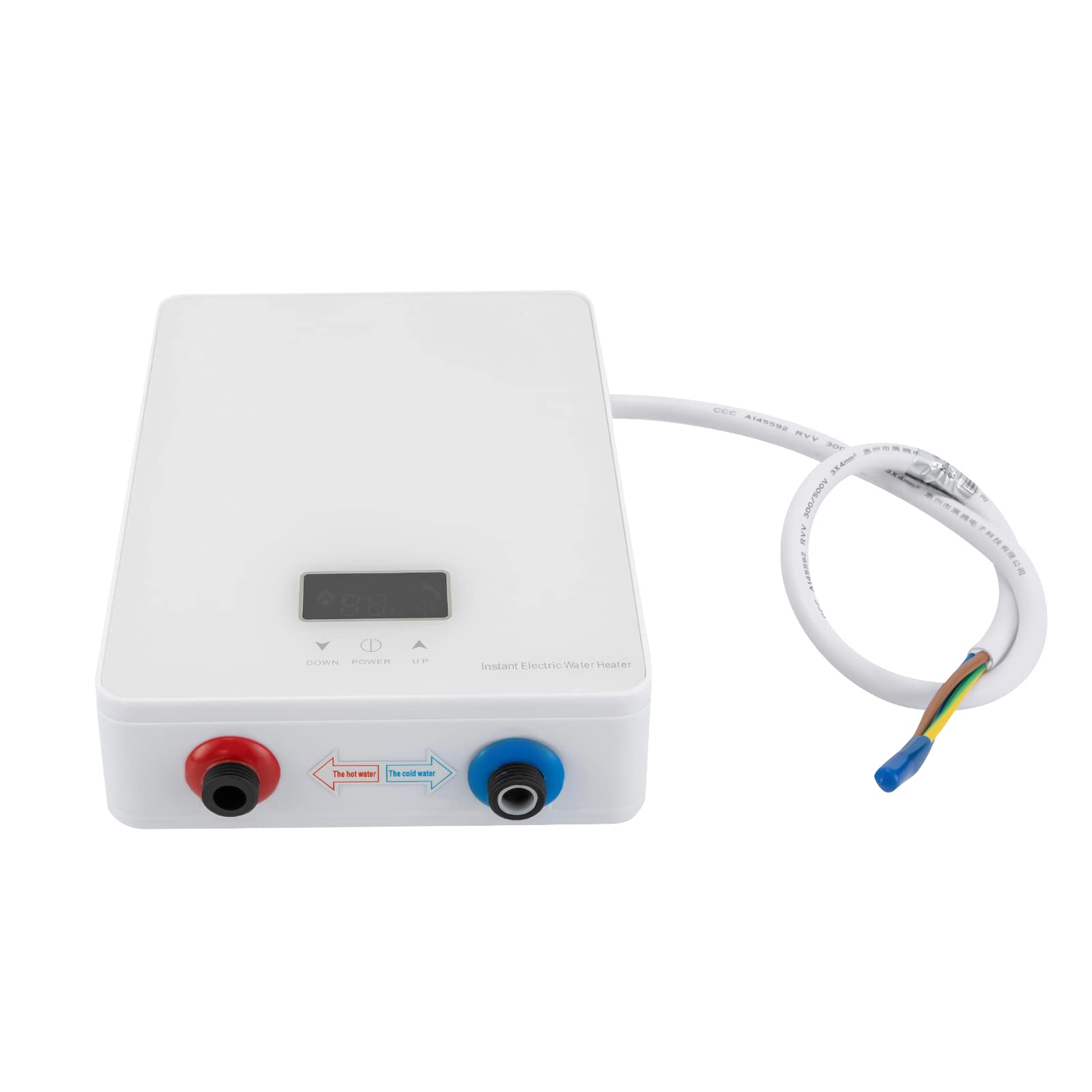CEIEVER Elektrische Doorstroomboiler, 7000 W, 220 V, Mini-Model Met LED