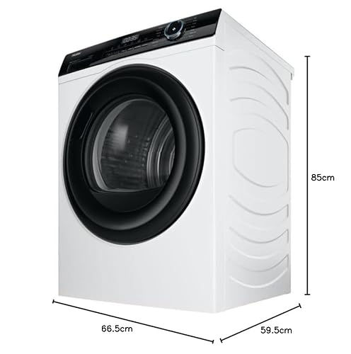 Haier I-Pro Series 3 HD90-A2939 Heat Pump Tumble Dryer, 9kg, White, A++ Energy Class - Image 7