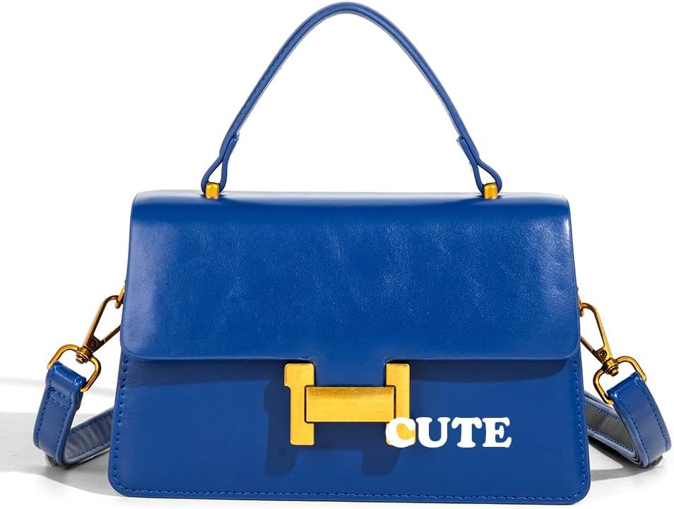 Designer Satchel Purses For Women, Small Cute Crossbody Handbag, Ladies Vegan Leather Top Handle Bags