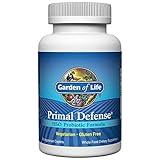 Garden of Life Whole Food Probiotic Supplement - Primal Defense HSO Probiotic Dietary Supplement for Digestive and Gut Health, 90 Vegetarian Caplets