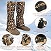 likloks Adjustable Leg Gaiters for Men & Women - Lightweight & Waterproof - Hiking Boots Gators for Snow, Trail, Trekking, Hunting, Climbing, L-XL