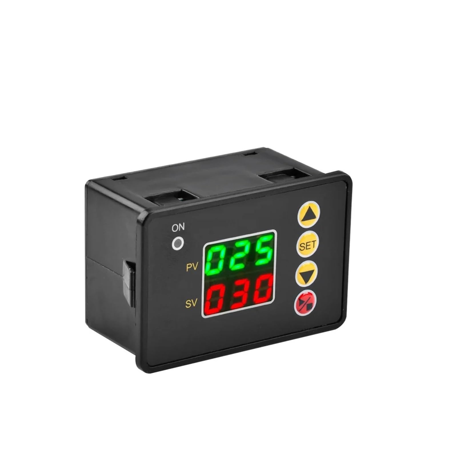 T2310 Contrôleur de temps numérique LED Compte à rebours Interrupteur marche/arrêt DC 12 V 24 V AC 110 V 220 V Module relais avec buzzer (DC 24 V)