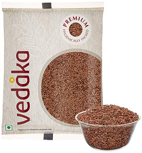 Amazon Brand – Vedaka Premium Flaxseeds, 200 g