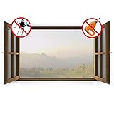 sekey Mosquitera con auto-adhesivos Velcro | Insect Stop | de cortina antimosquitos Mosquitera, apto para 1,5 m x 1,8 m), color blanco