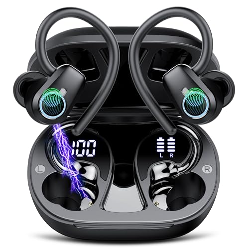 Wireless Earbuds, In Ear buds Wireless Earbuds Bluetooth, Bluetooth 5.3 Headphones Sport, 50H...
