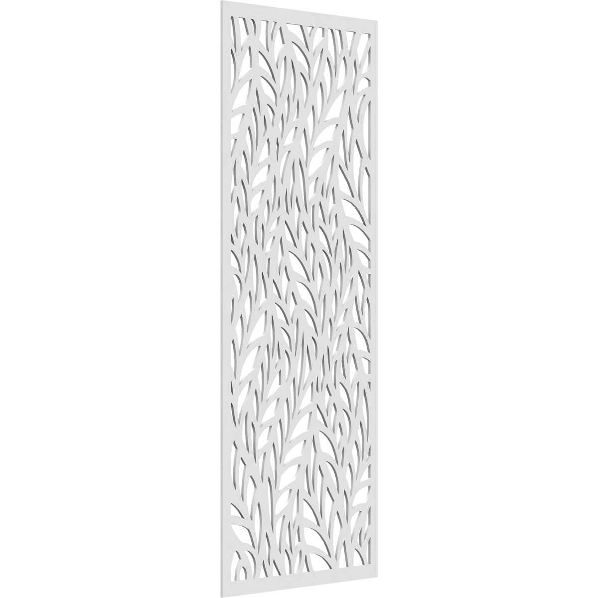 27 3/8"W x 69 3/8"H x 3/8"T Ortonville Decorative Fretwork Wall Panels in Architectural Grade PVC