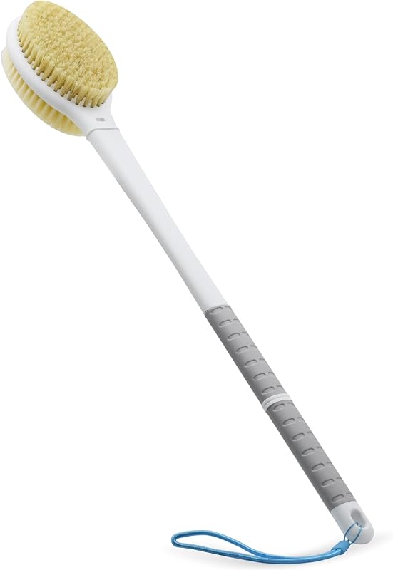 Escova para banho HONOMA com cerdas macias e firmes, cabo longo de 52,07 cm, modelo BaB003