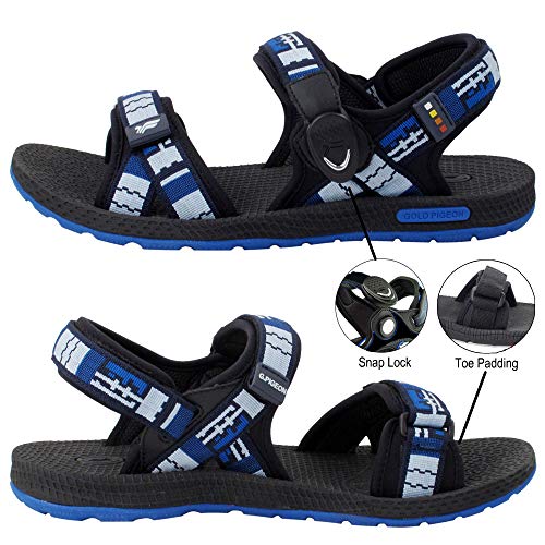 Image of Gold Pigeon Shoes SIMPLUS Lightweight Yoga Mat Cushion Sole. Womens Sandals with Back Strap for Travel, Hiking & Sport. Comfortable Water Sandals for Women.