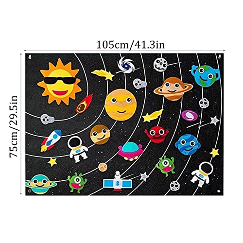 Dedaiby Children's Teaching Felt Board,Flannel Graphs For Children Farm Ocean Animals Story Felt Board Set, Early Learning Interactive Play Kit Wall Hanging Gift For Toddlers Kids #TOP3