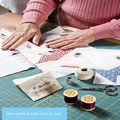 Quilting Rulers And Templates, 5Pcs Creative Quilting Cutting Template Quilt Templates Acrylic For Cutting Patterns, Quilt Ruler Set Quilting Supplies For Sewing Machine Cutting Mats, Arts And Crafts #TOP4