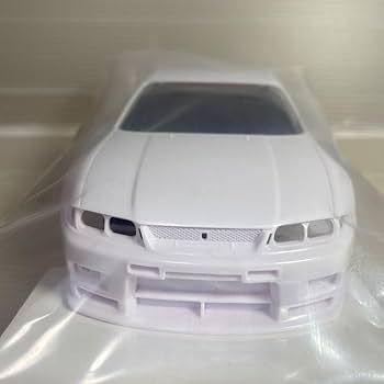 ミニッツ スカイラインGT-R R32.R34 未塗装 スカイライン GT-R R32 ホワイトボディセット未塗装ホイル付