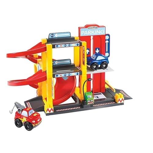 Garage ECOIFFIER Garage Abrick Deux voitures Dépanneuse Jouet pour enfant - vue 2