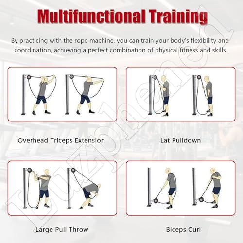 Entrenador de cuerda sin fin para entrenar la fuerza en tu gimnasio en casa 6